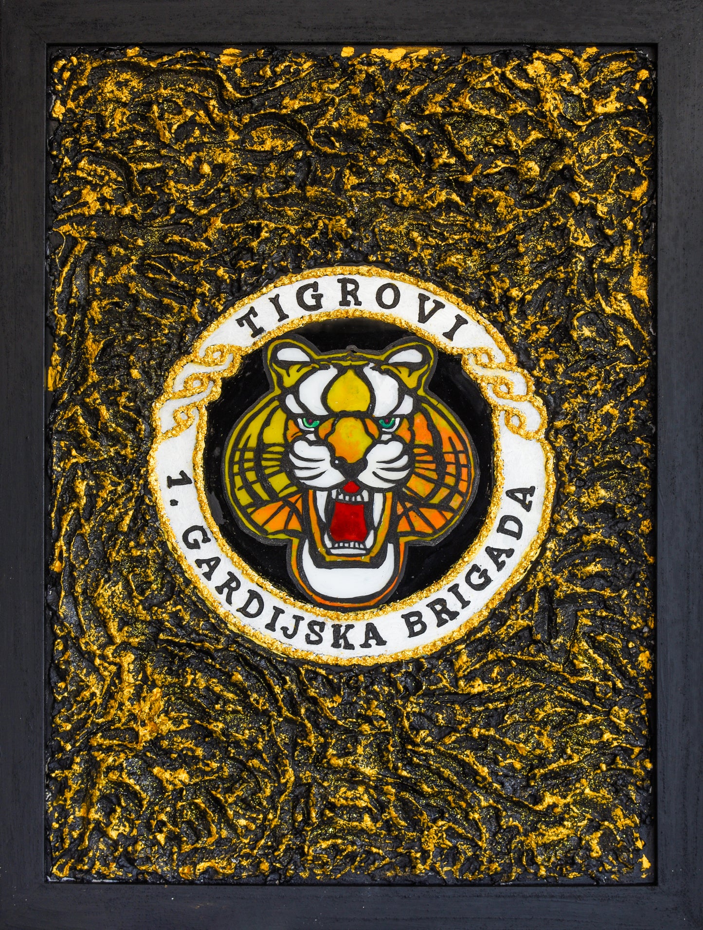 Tigrovi - Prva gardijska - Boja na staklu