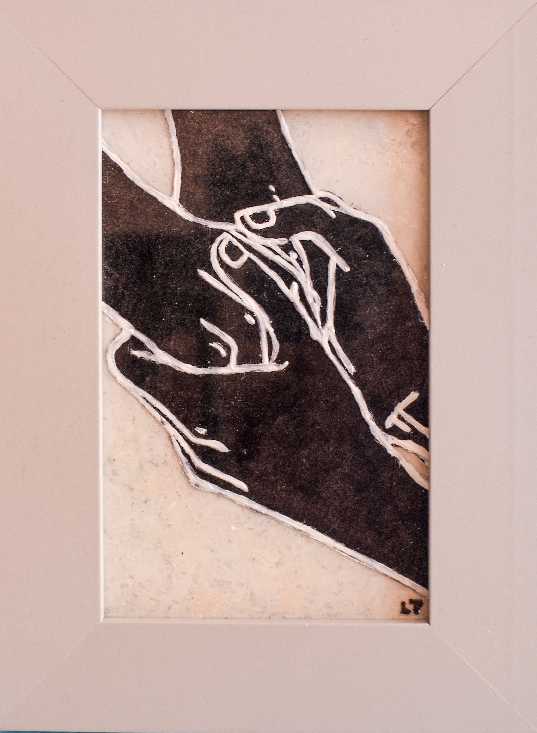 Ruke - Boja na staklu