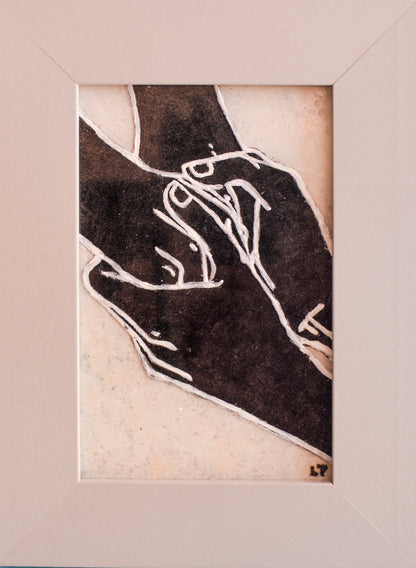 Ruke - Boja na staklu