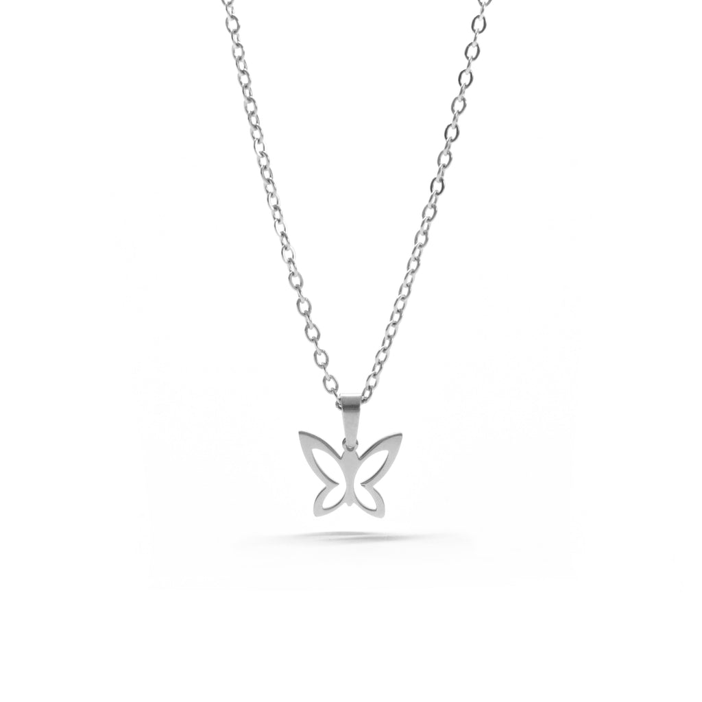 Ogrlica Leptir - nehrđajući čelik